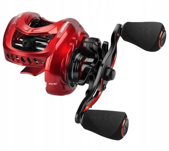 Castingový naviják MegaJaws Elite Red Left – Kastking