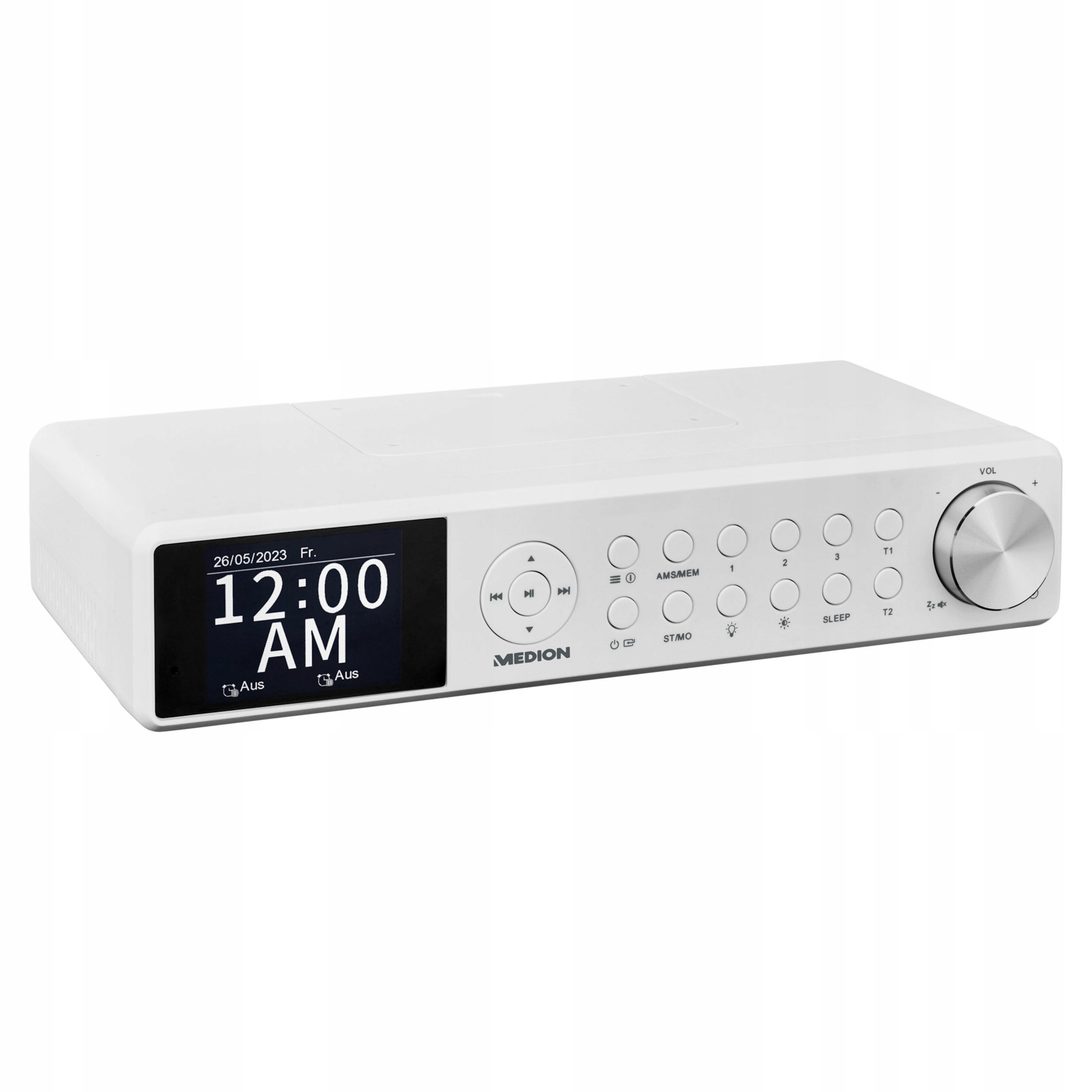 RADIO KUCHENNE CYFROWE PODWIESZANE+PILOT LED DAB+ FM BLUETOOTH TIMER BUDZIK Marka Medion