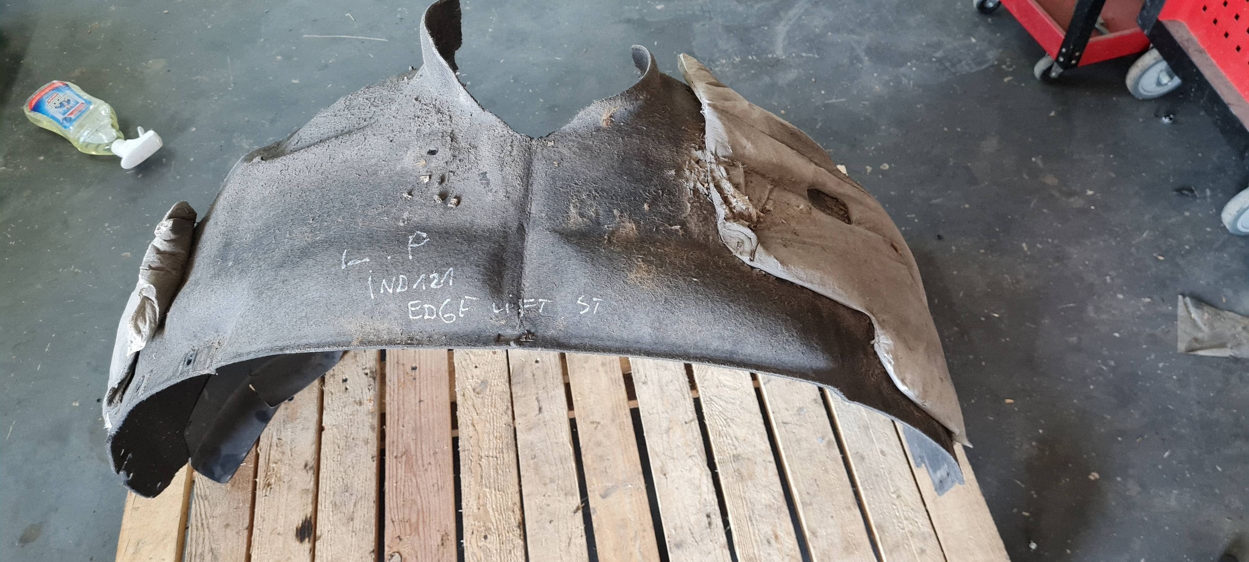 Ford Edge II 2020 ST LIFT mudguard MATERIAL left left front ORG 2.7 V6 ST