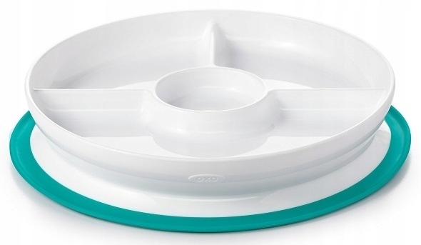 

Oxo Tot Talerzyk Dzielony Z Silikonową Przyssawką