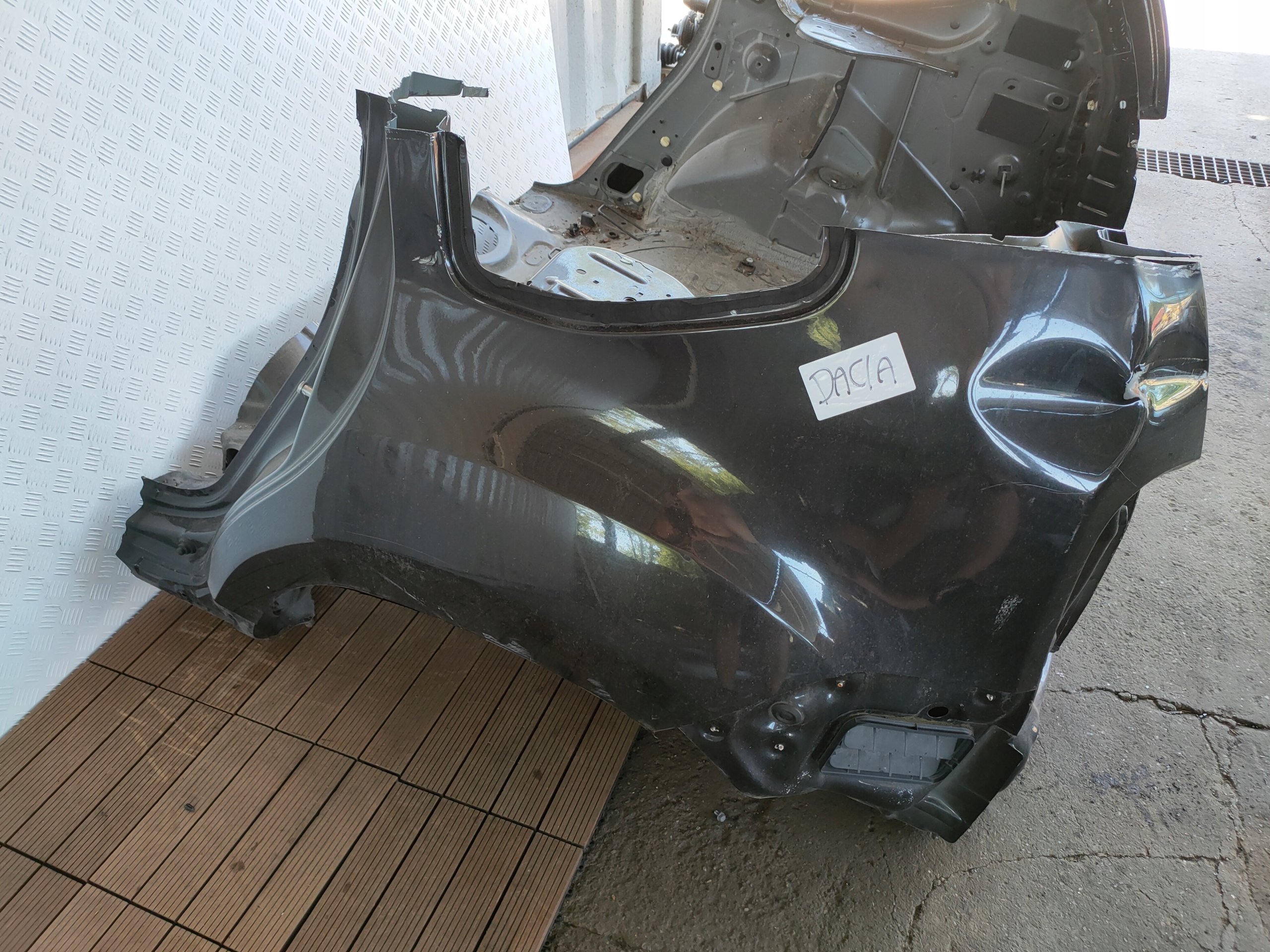 DACIA DUSTER and 10-18 rear panel sump floor fender right left rear part OE