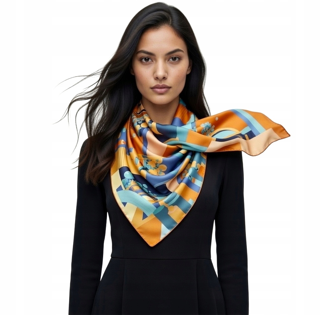 Hedvábný Šátek 100% Přírodní Morušový Hedvábí, Prémiová Kvalita+