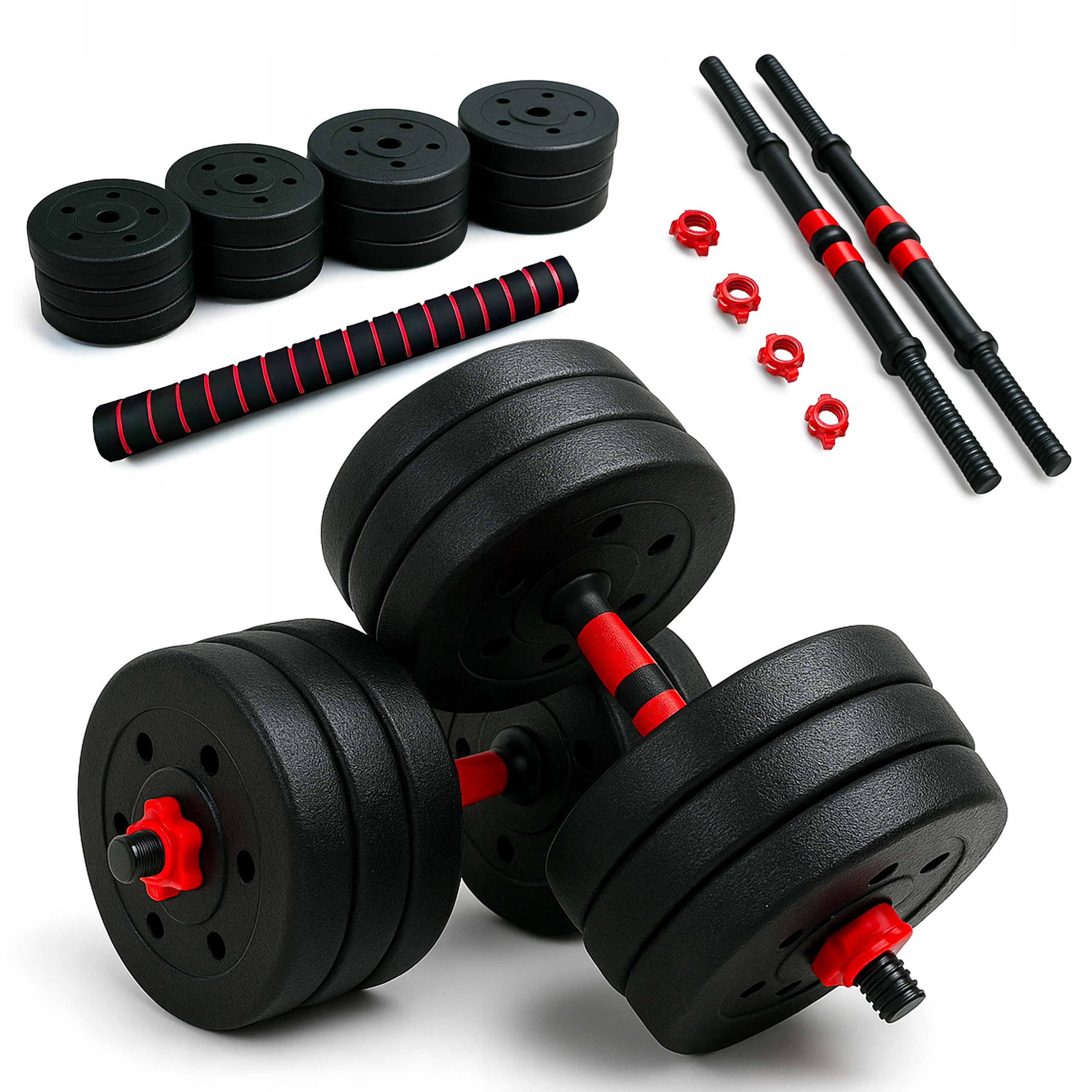 Hantle bitumiczne kompozytowe 2x20KG zestaw obciążenie cement łącznik