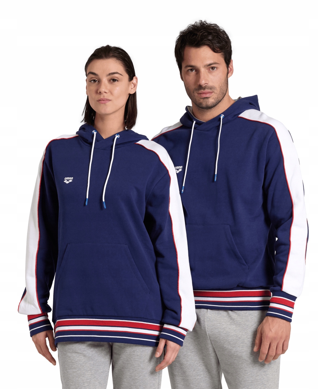 Sportovní mikina s kapucí (klokanka) unisex Arena Hooded Sweat Insert vel. L