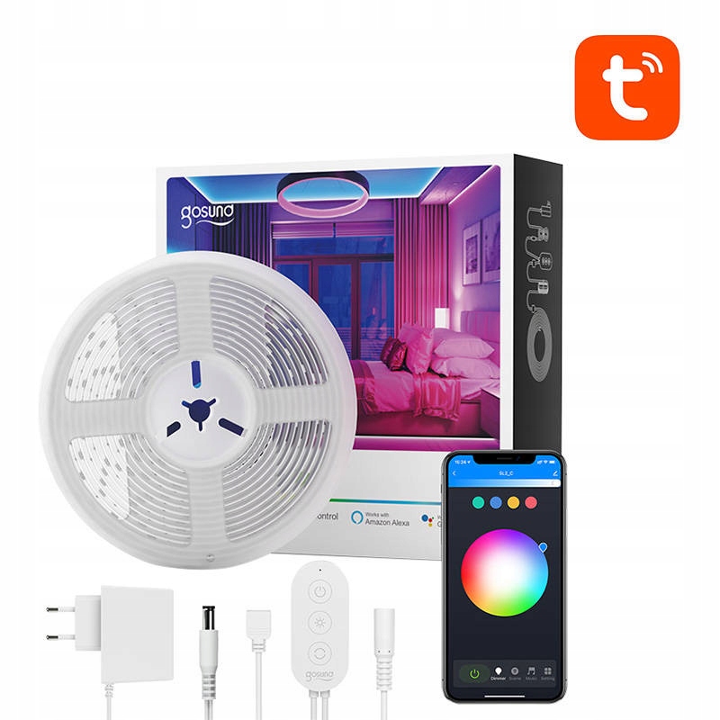 

Inteligentna Taśma Led Gosund SL2 2.4 Ghz 5 M