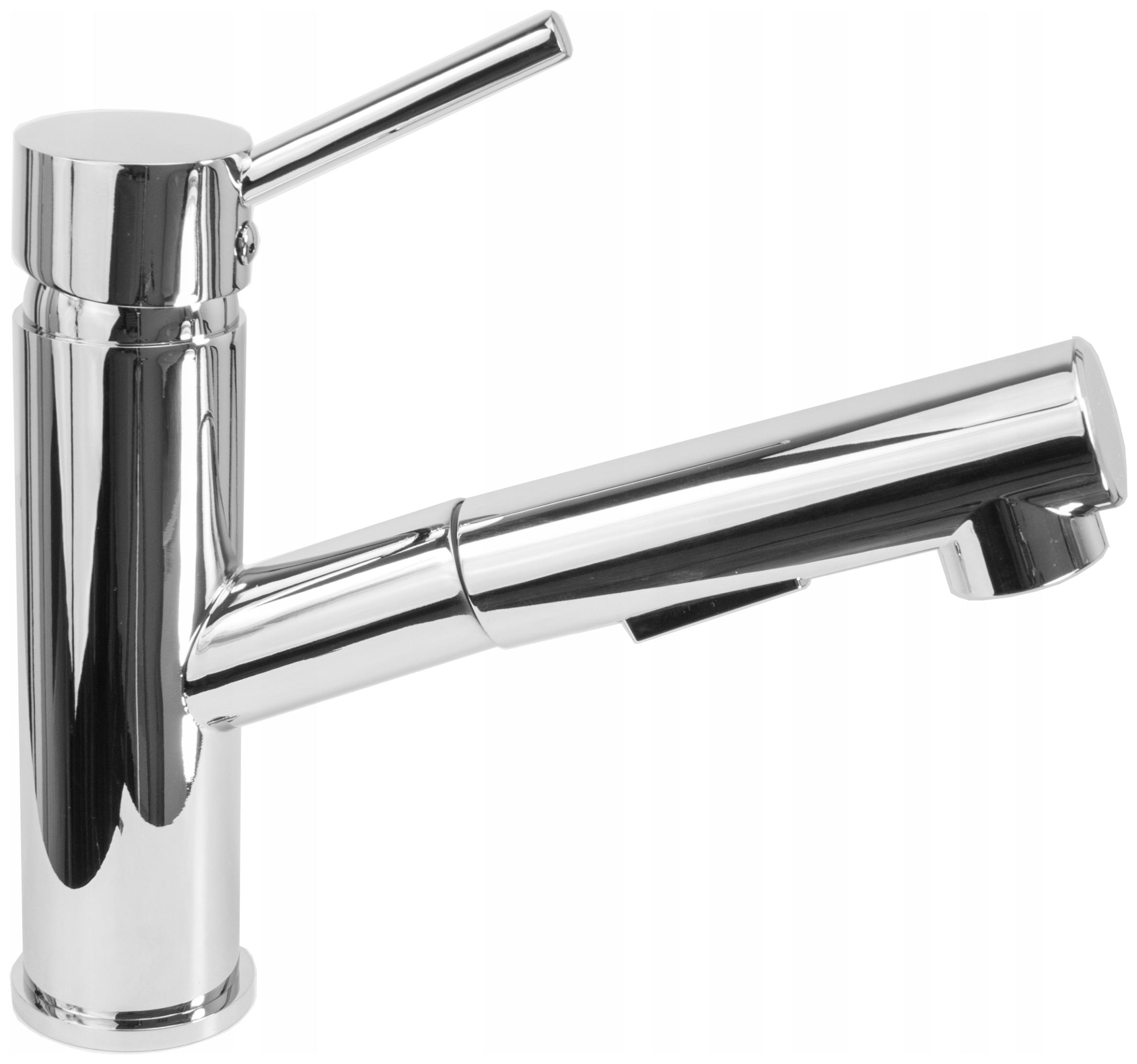 Chrómová Vyťahovacia Kuchynská Batéria Do Umývadla