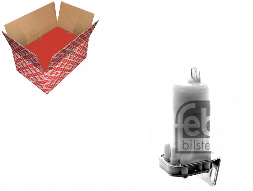 48636 - НАСОС ОМЫВАТЕЛЯ ЛОБОВОГО СТЕКЛА [FEBI