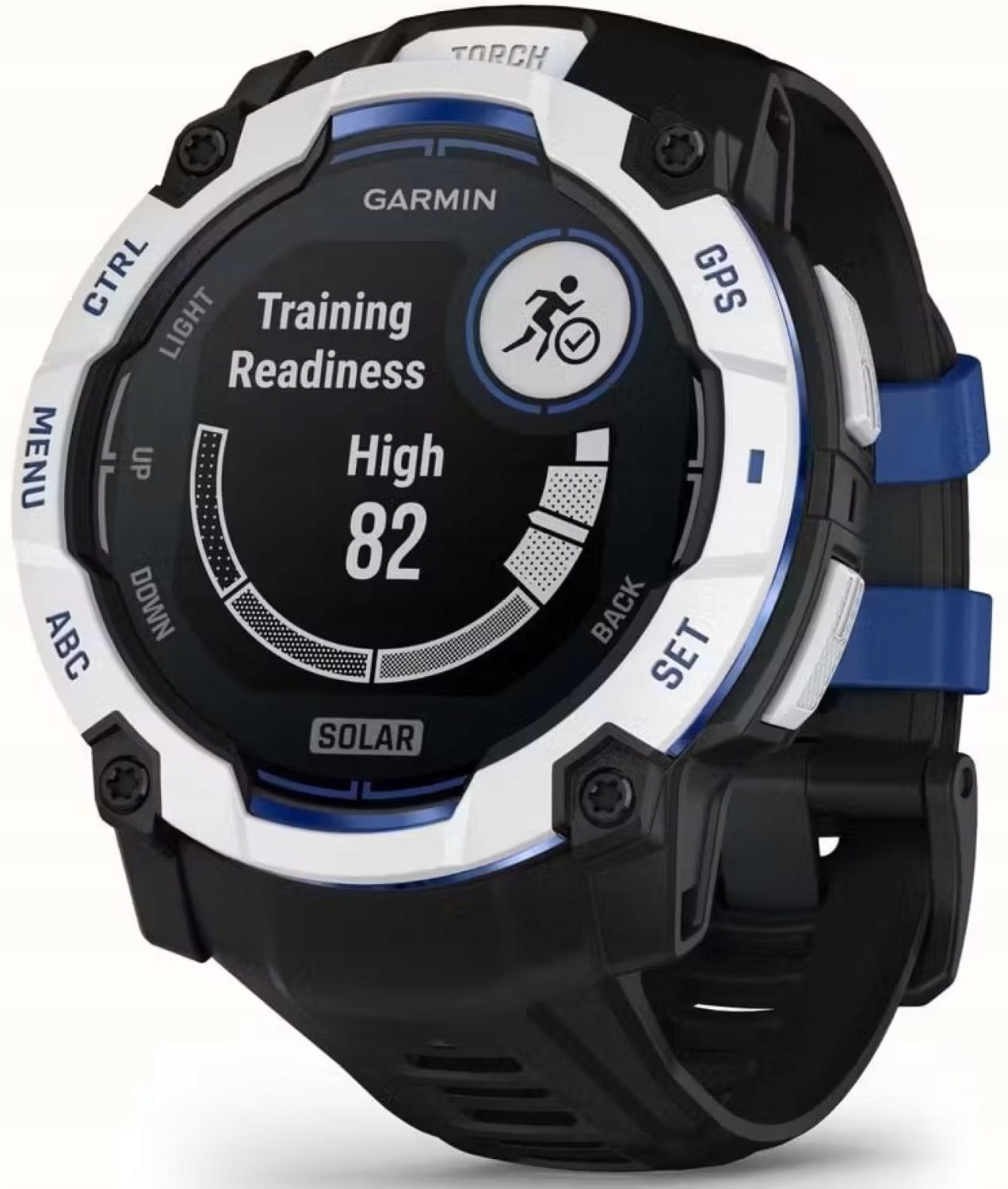 Smartwarch Garmin Instinct 3 Solar czarno-biały