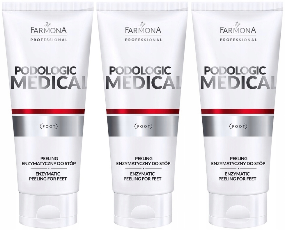 Podologic Medical Enzymatický peeling na nohy Elasticita 200 ml Farmona