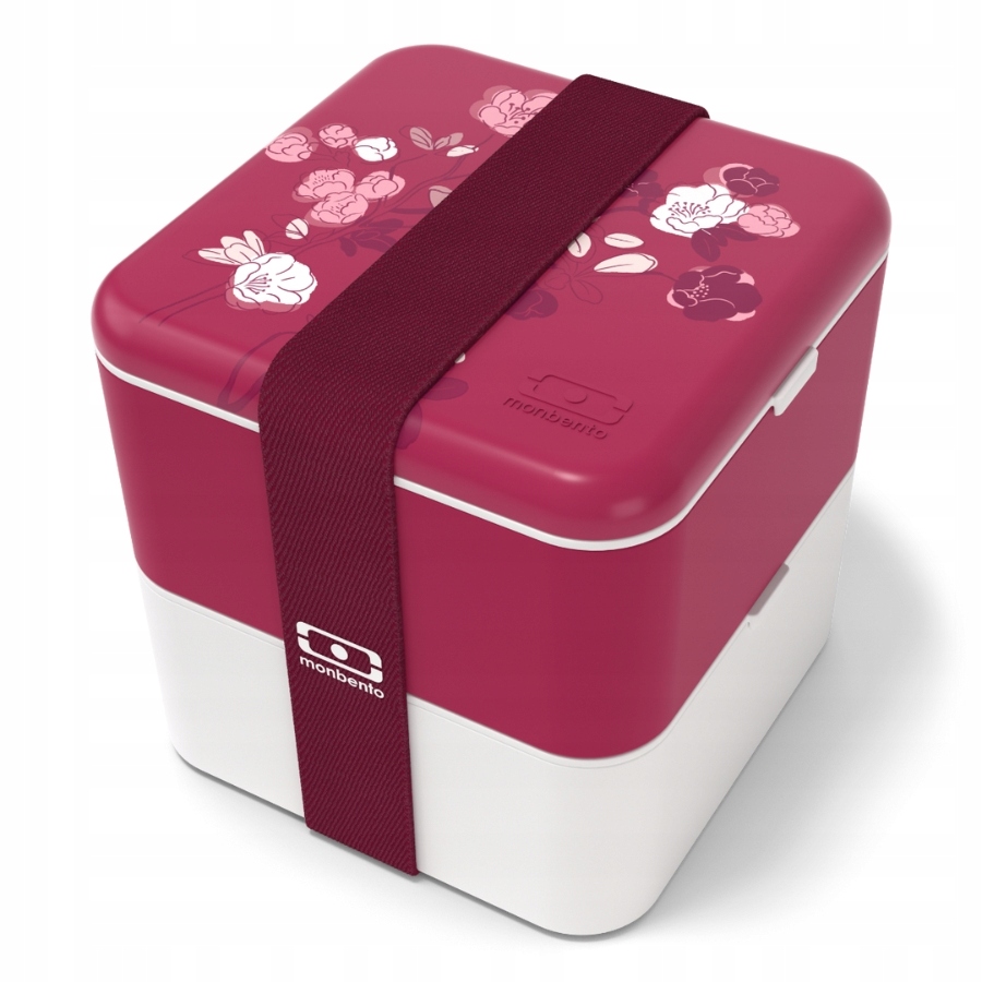 Obedový box Monbento Square Graphic Magnolia