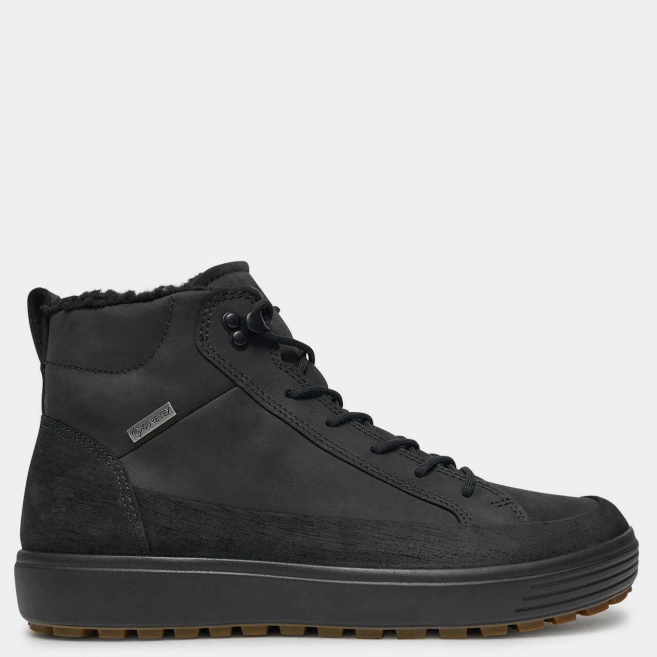 Zimowe trzewiki męskie skórzane Gore-Tex Ecco Soft 7 Tred M 45044451052