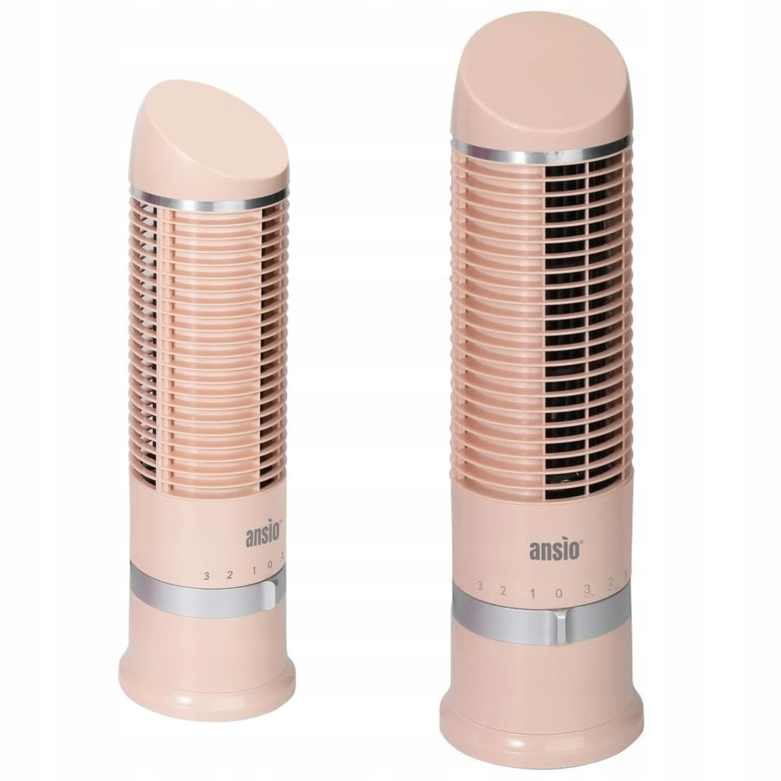Ventilátor mini věžový 16palcový oscilační 25W 3 rychlosti stolní