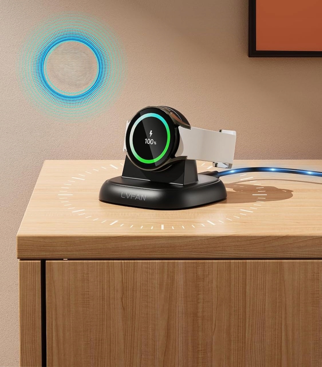 LVFAN Ładowarka Do Samsung Galaxy Watch 6 Stacja Ładowania USB C — miniatura 9