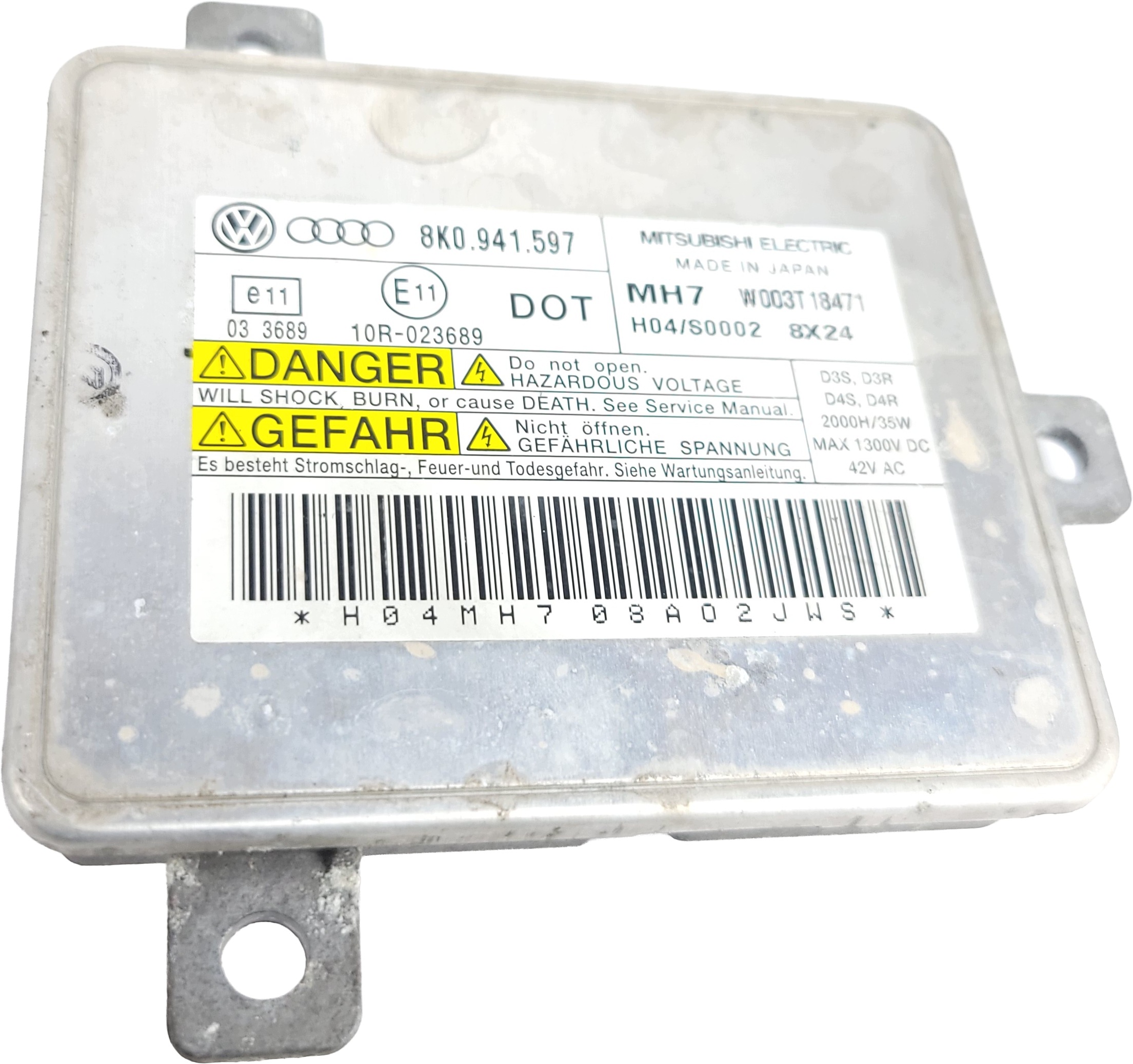 AUDI A6 C6 LIFT Q5 A3 8P control unit XENON lights 8K0941597 original
