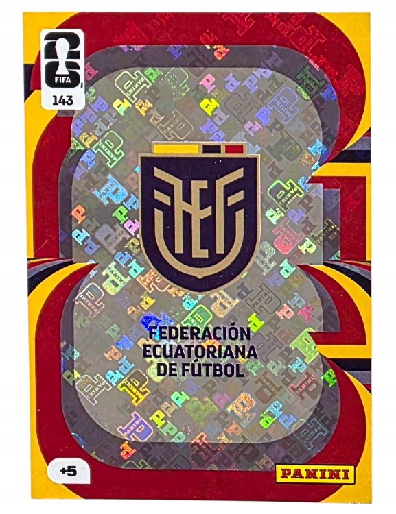Karty Piłkarskie Panini World Cup 2026 Herb Team Crest 143 Ekwador