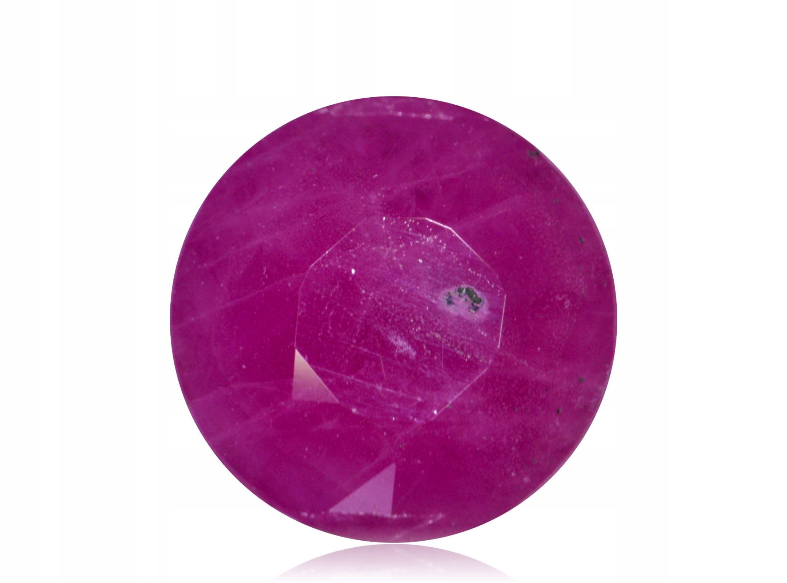 Rubin 1.00ct Kulatý Myanmar eCertifikát Wbd