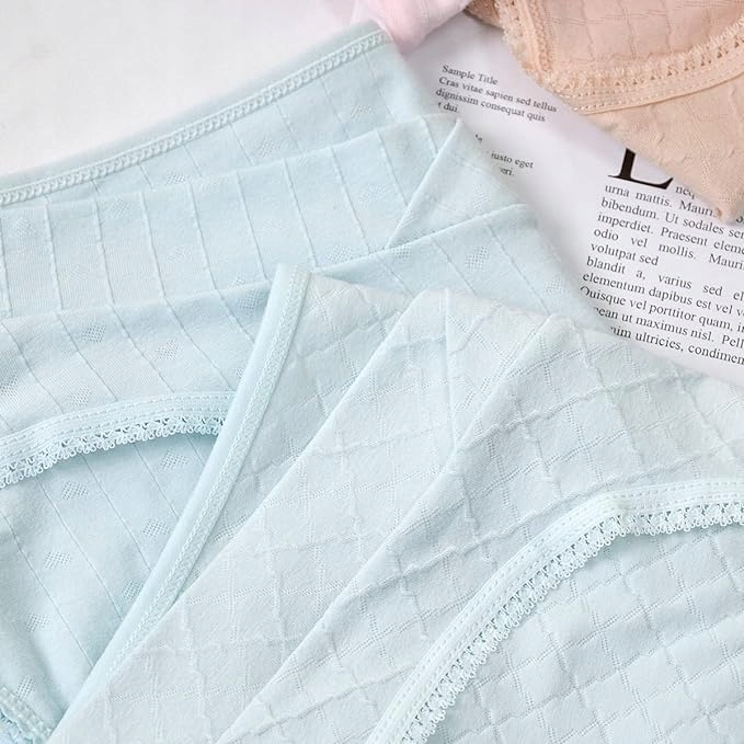 ZESTAW 5 PAR MAJTKI CIĄŻOWE Z NISKIM STANEM KSZTAŁT LIT. V ROZM. L Model KSZTAŁT LITERY V