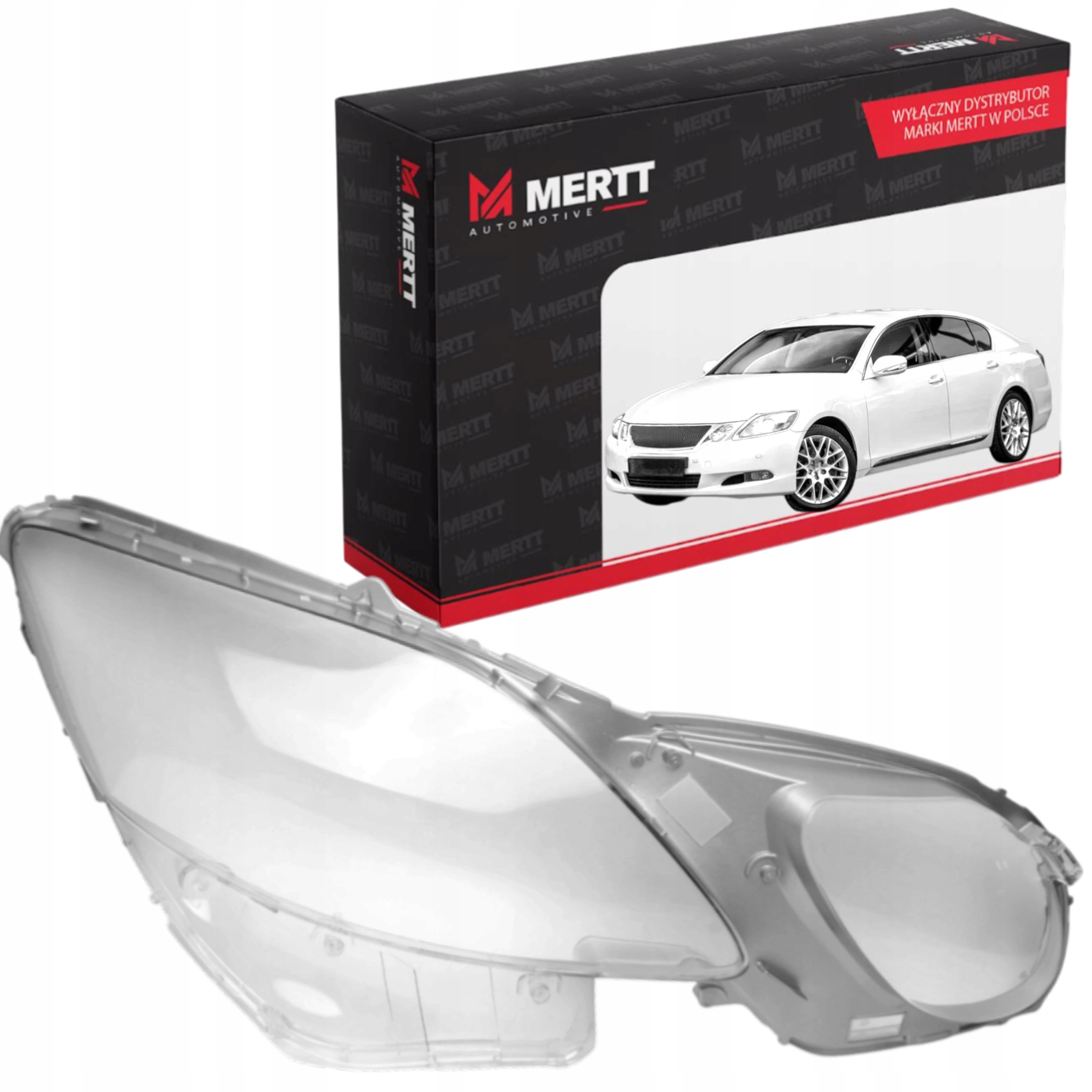 sklo předního světlometu Pravé Lexus Gs 300 III 2006-2011