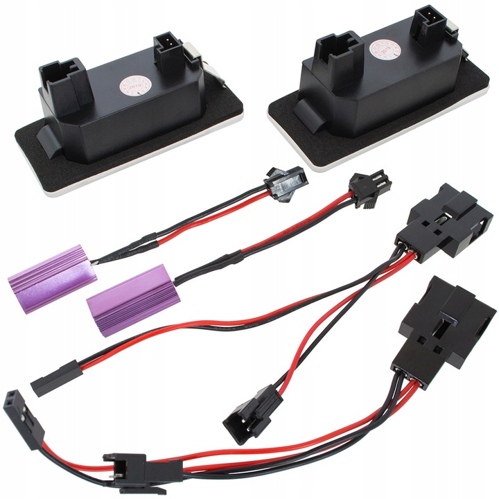 LAMPKI LED TABLICY VW GOLF VI PASSAT B6 B7 KOMBI Producent części QP