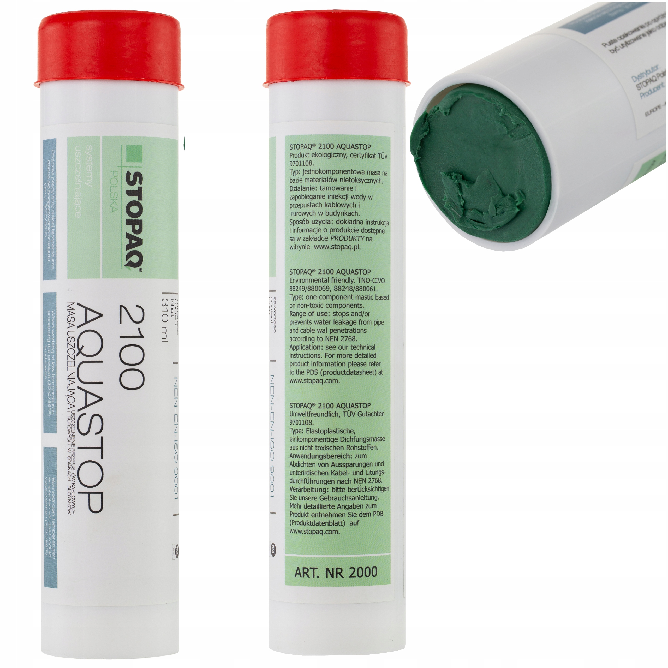 AQUASTOP 2100 MASA DO USZCZELNIANIA PRZEPUST 310ml