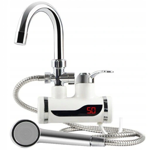 PRZEPŁYWOWY PODGRZEWACZ WODY PRYSZNIC 3000 W LCD