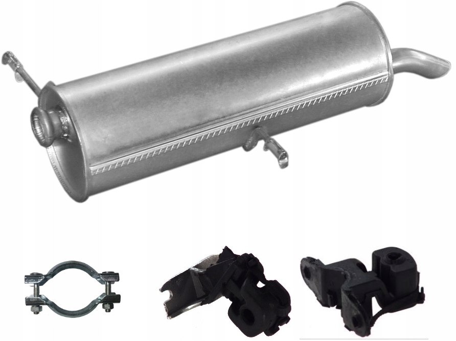 PEUGEOT 307 1.4 1.6 HATCHBACK 2001 TŁUMIK KOŃCOWY