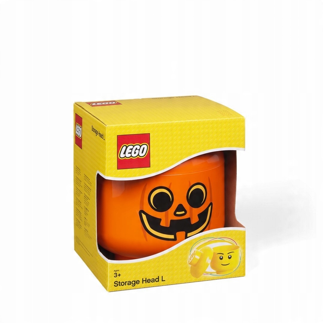 

Lego Pudełko Duża Głowa Dynia Rozmiar L