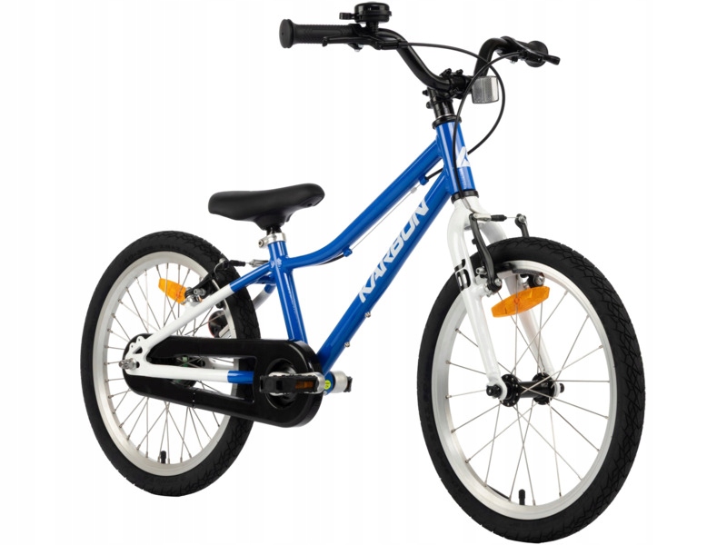 Rower dziecięcy Karbon Superlight Automatic 18 cali dla chłopca Niebieski