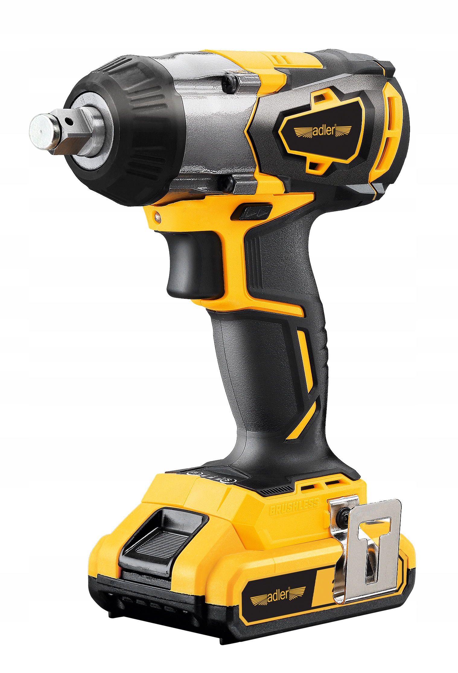 KLUCZ UDAROWY 1/2 AKU 1x2Ah ADLER 350Nm