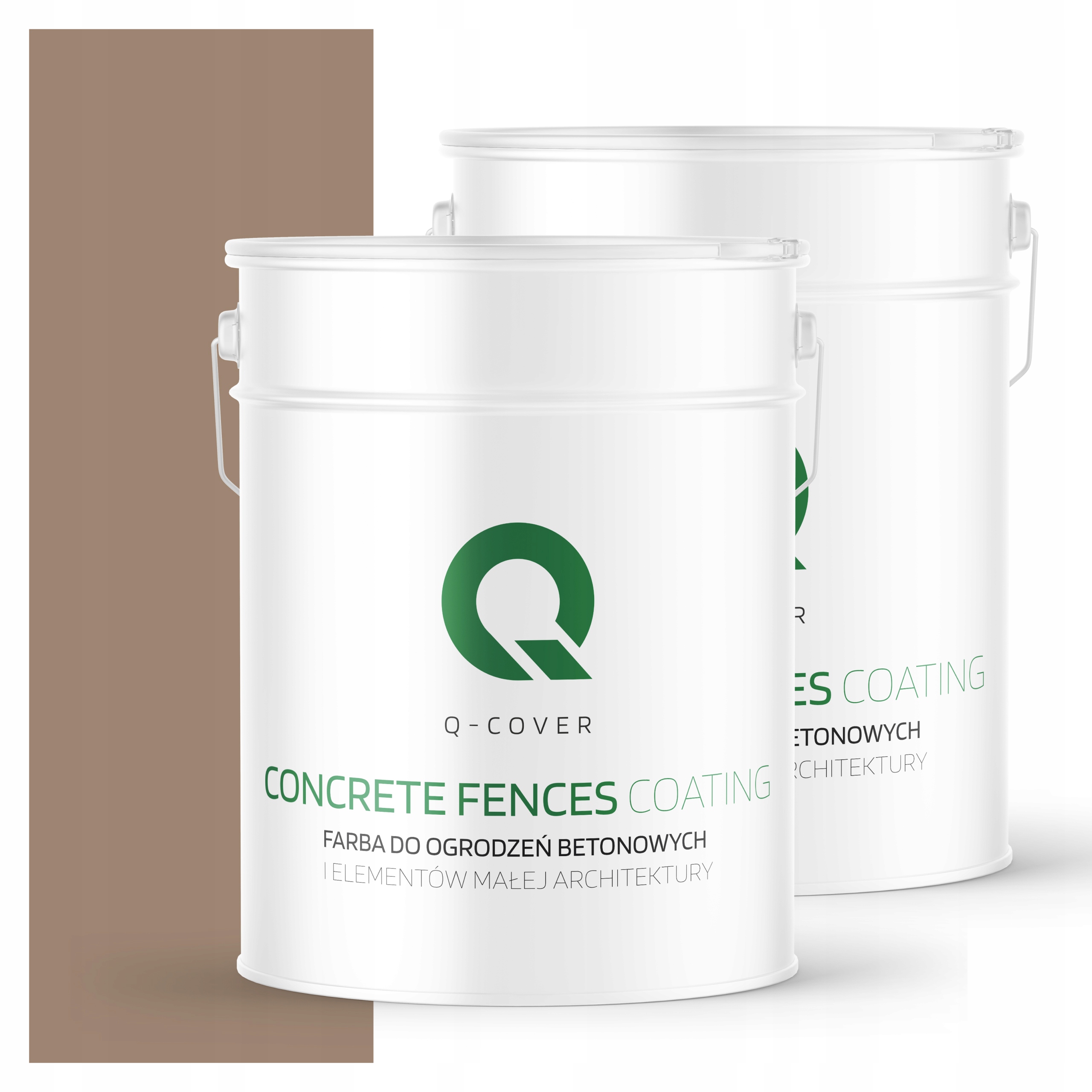 Farba Na Maľovanie Plotov A Betónových Kvetináčov Farba Orechová 10 L