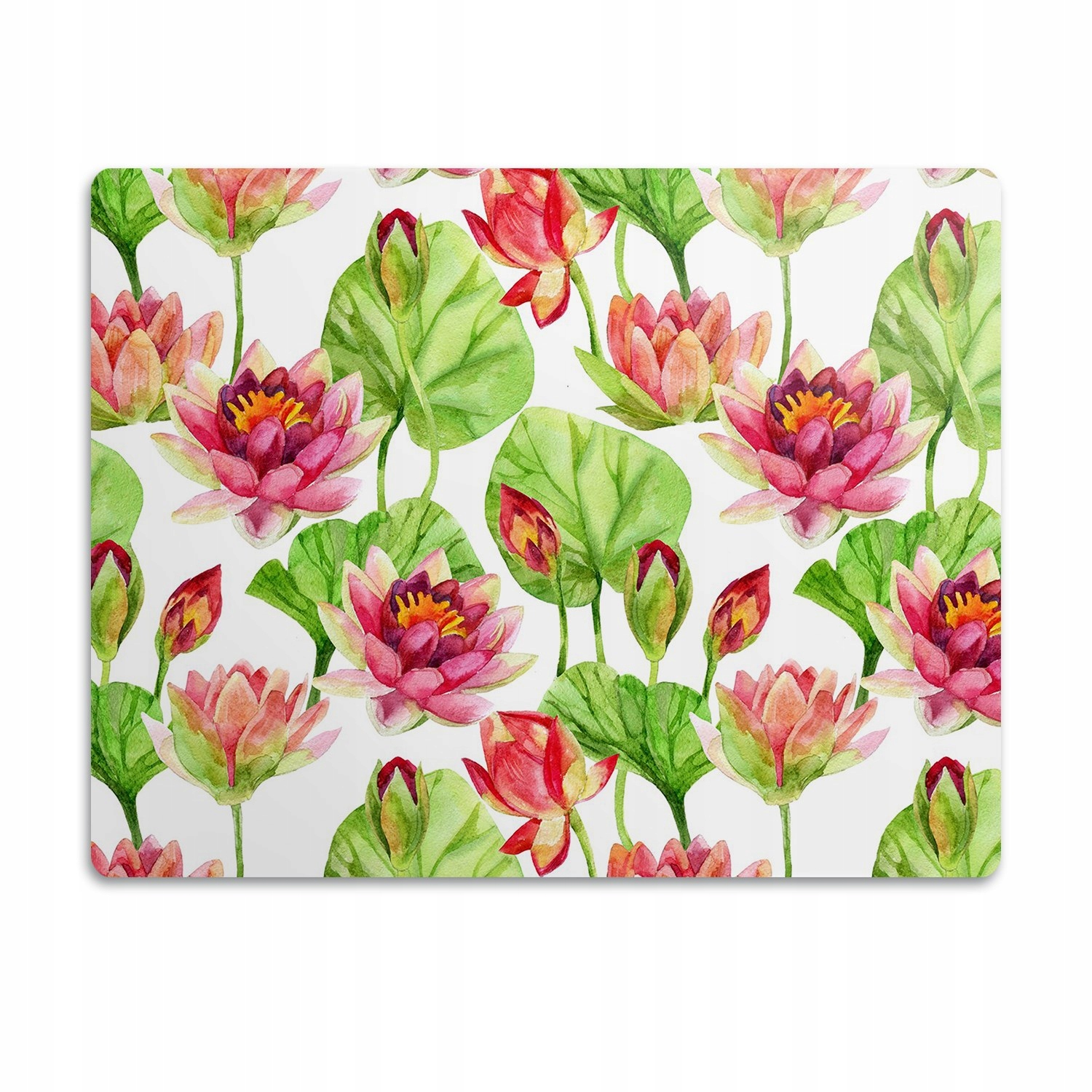 Pro psa a kočku podložka pod misky Lotosové květy 90x60