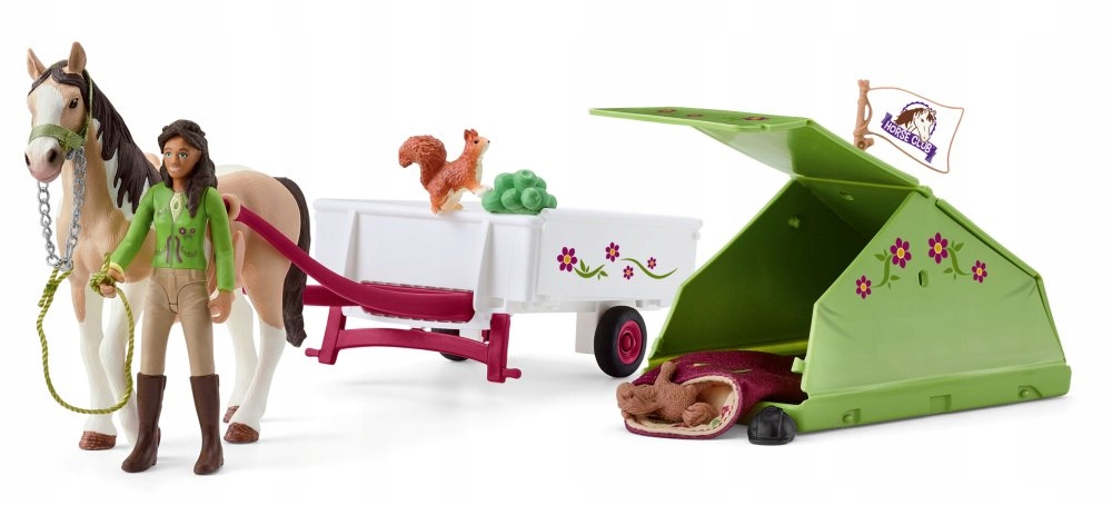 

Schleich Sarah i Wycieczka Kempingowa Akcesoria