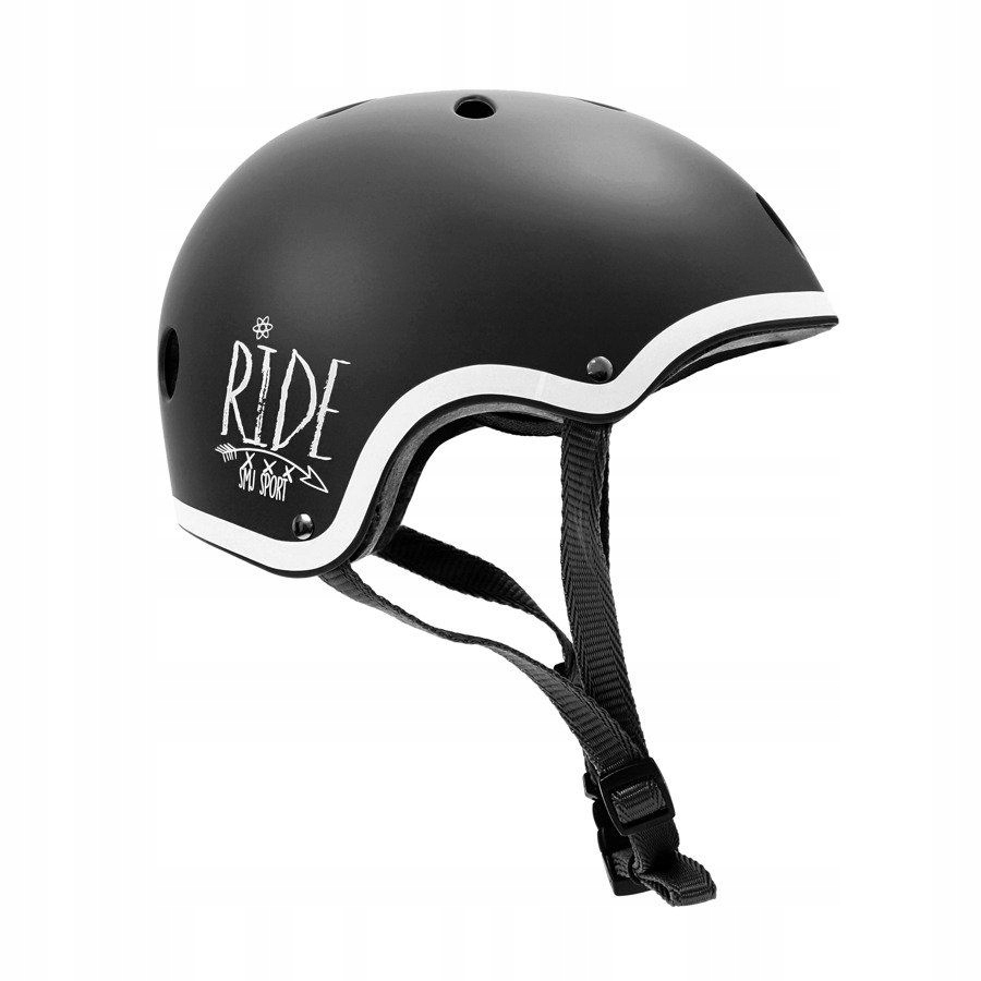 

Kask dziecięcy Smj czarny na hulajnogę skate M