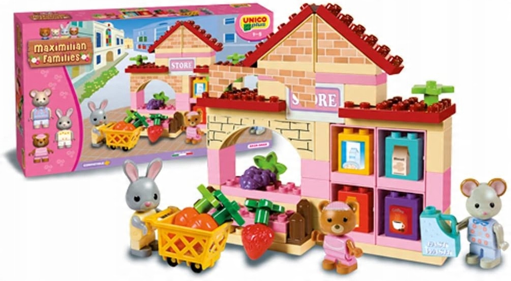 

Klocki Families Sklep z Market 60ele Unico 8939