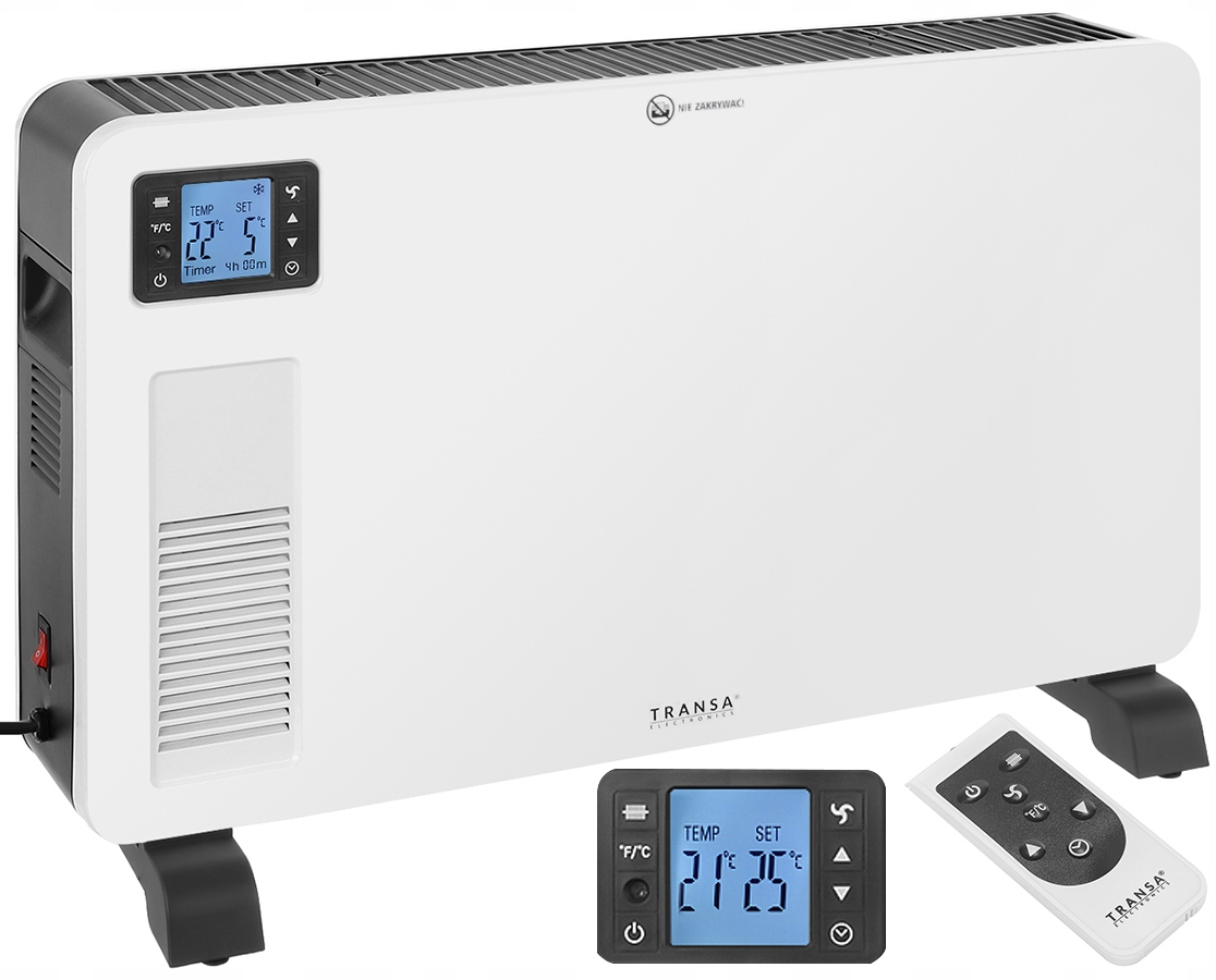 

Grzejnik Elektryczny Konwektorowy Pilot LCD 2300W
