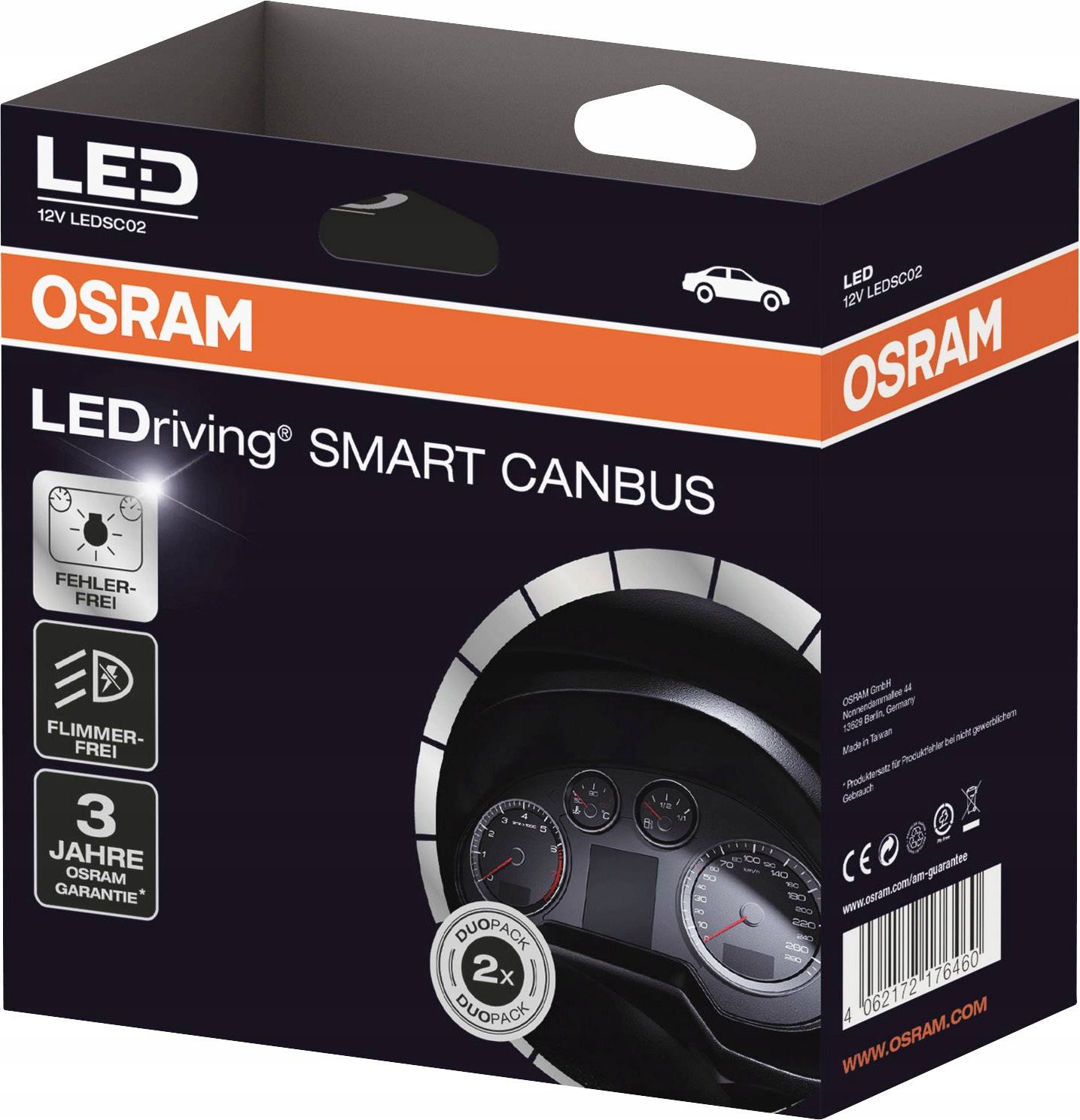 ADAPTER LEDRIVING SMART CANBUS OSRAM LEDSC01 12V LEDSC01 za 99 zł z Dąbrowa  Tarnowska -  - (14821625487)