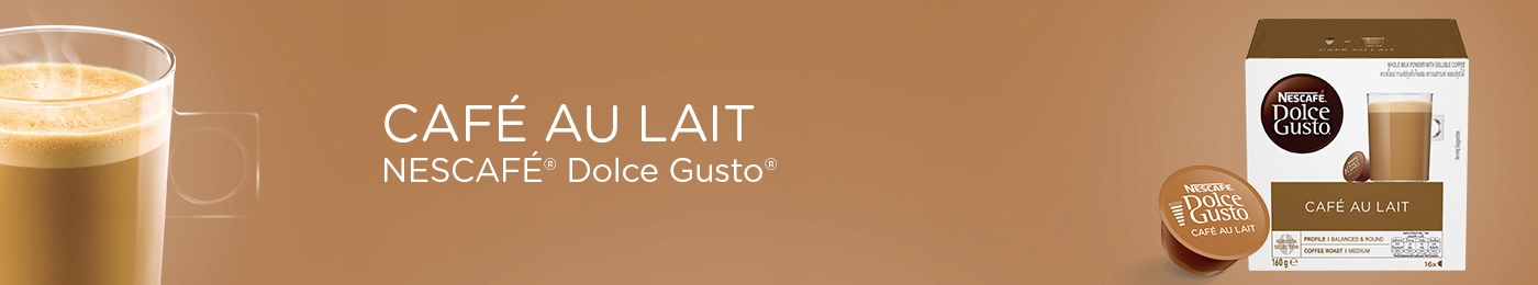 капсули NESCAFE DOLCE Gusto CAFE AU LAIT 16 шт торгова назва Gusto Café au Lait