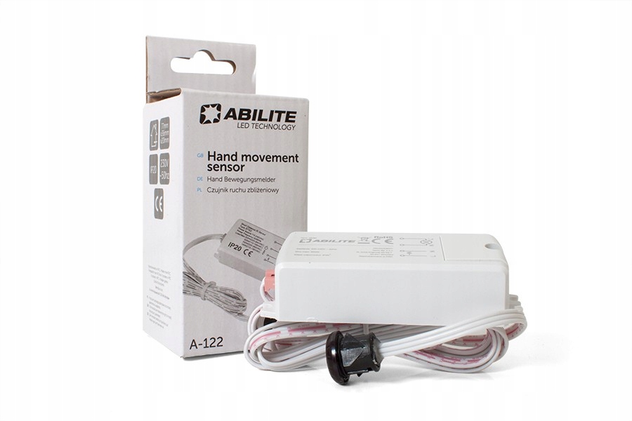 ABILITE Czujnik ruchu montażowy IR włącznik A-122