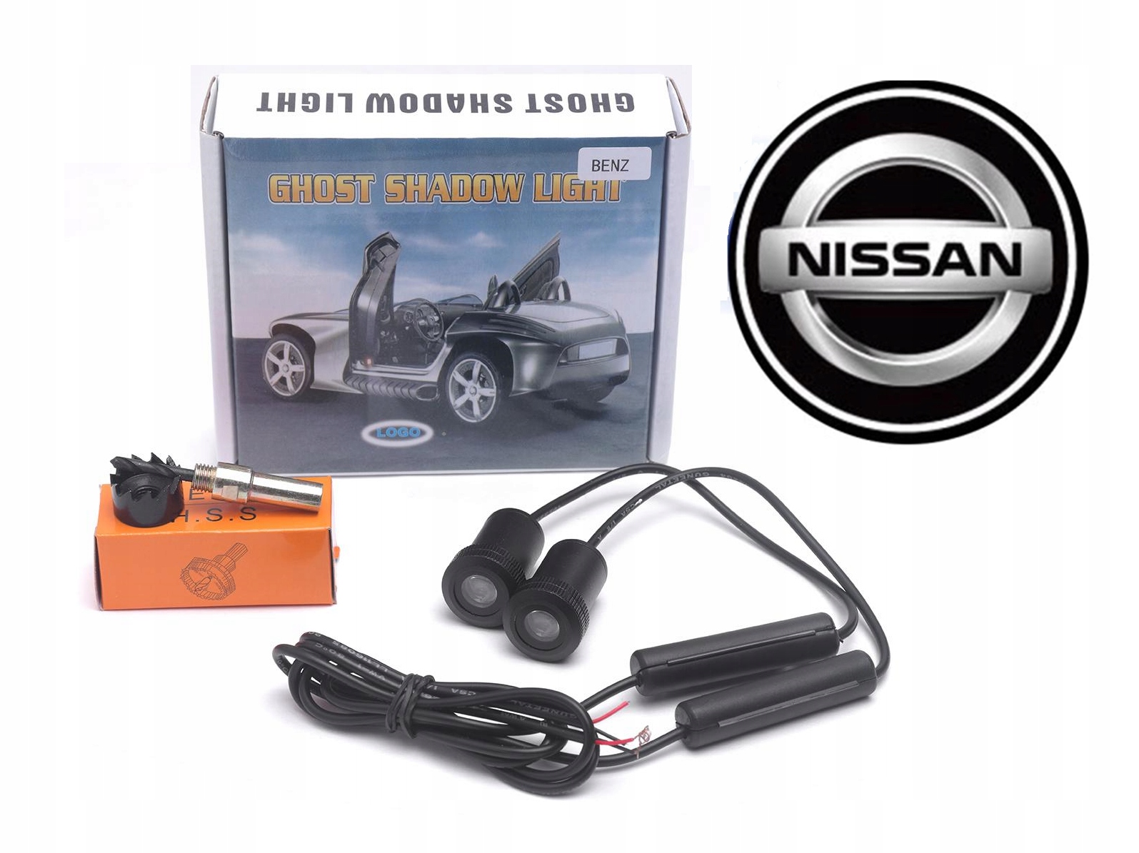 LED LOGO PROJEKTOR HD 3D WSZYSTKIE NISSAN