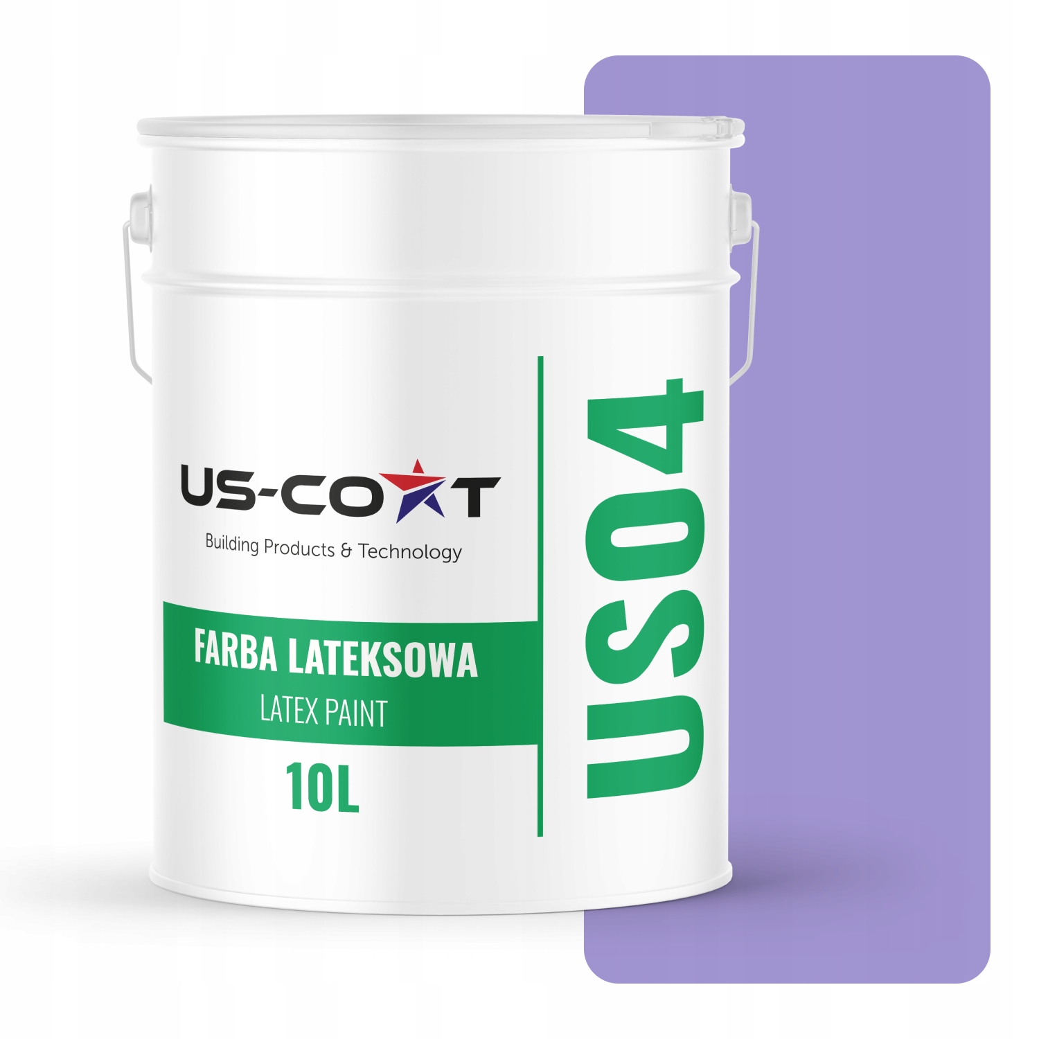Latexová Farba Fialová H2733 10L Hlboká Matná Na Steny Stropov