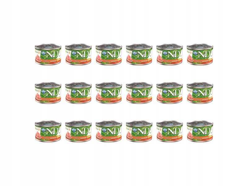 Karma dla kota Farmina N&d Natural Kurczak 18 x 140 g