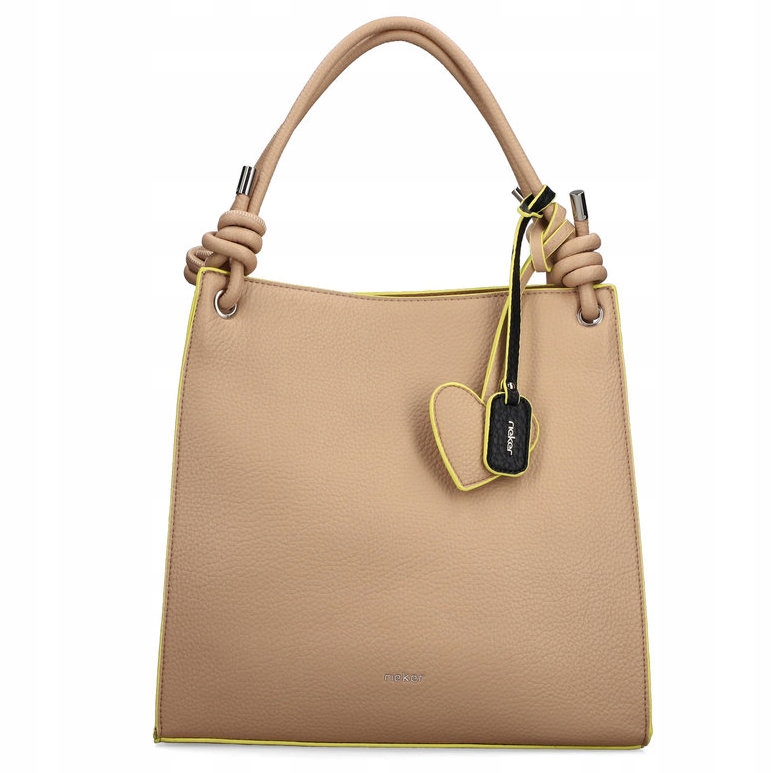 Rieker H1308-60 Beige dámská kabelka béžová