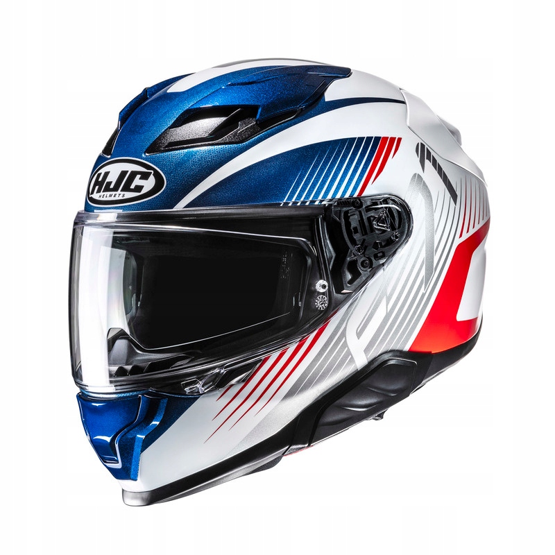 Motocyklová Prilba Hjc F71 Catos Blue White S