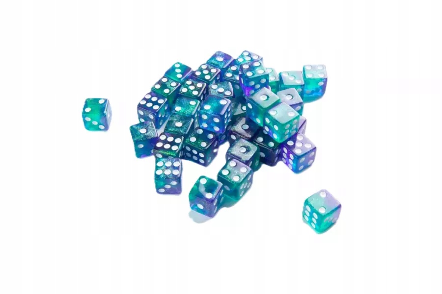 Gamegenic Galaxy Series D6 Dice Set 12 mm Zestaw Kości Neptune