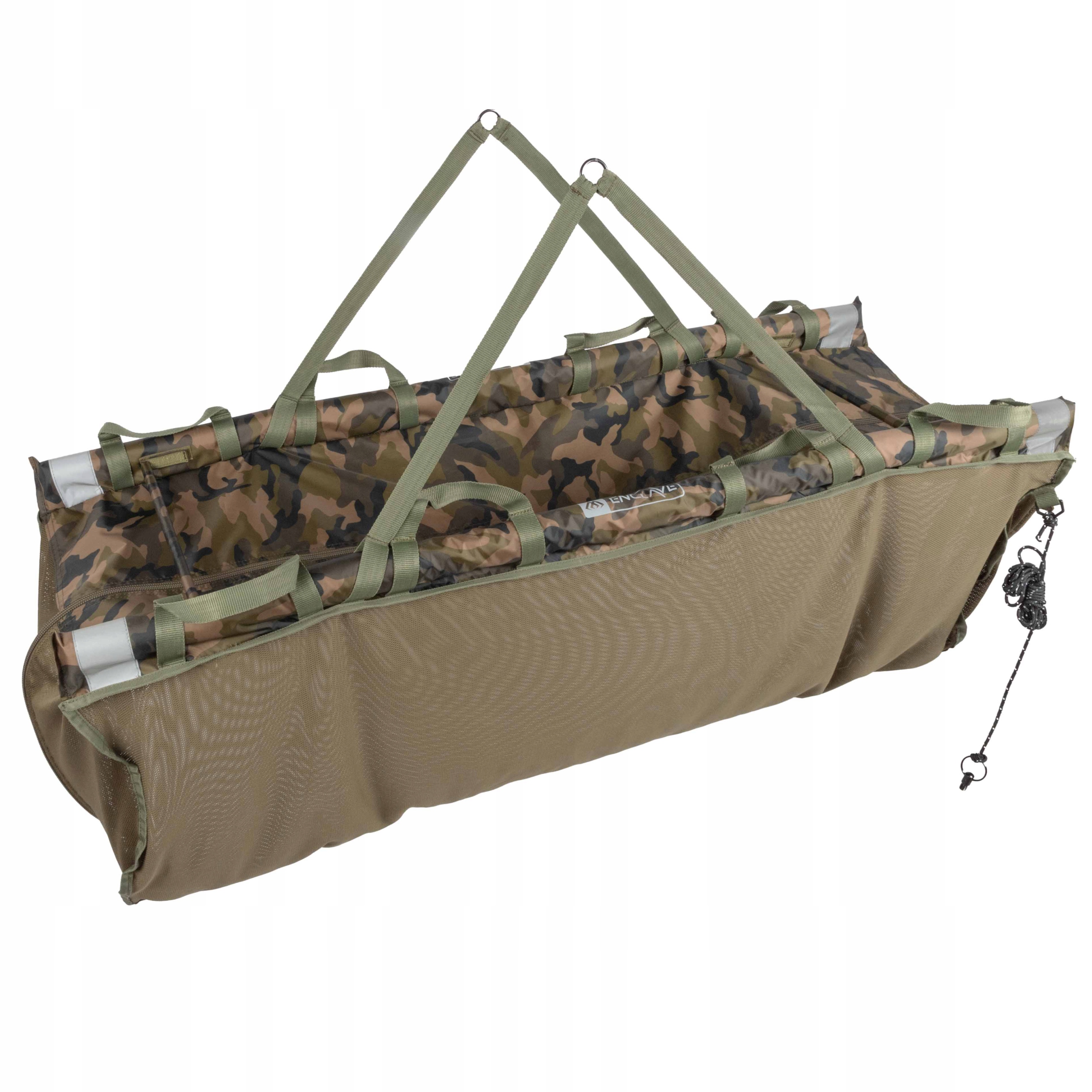 Worek Karpiowy Do Ważenia Ryb Mikado Enclave Camo Wide Sling 120x55cm