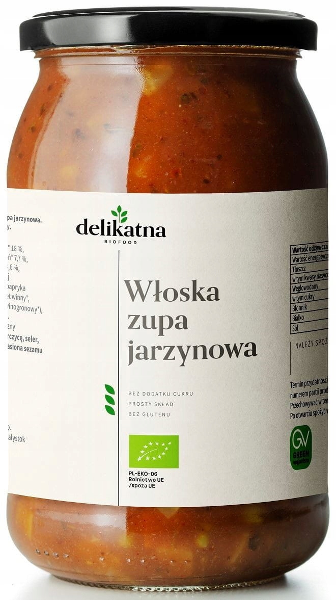 Levně Italská Polévka Jarzynová Bio 900 ml Jemná