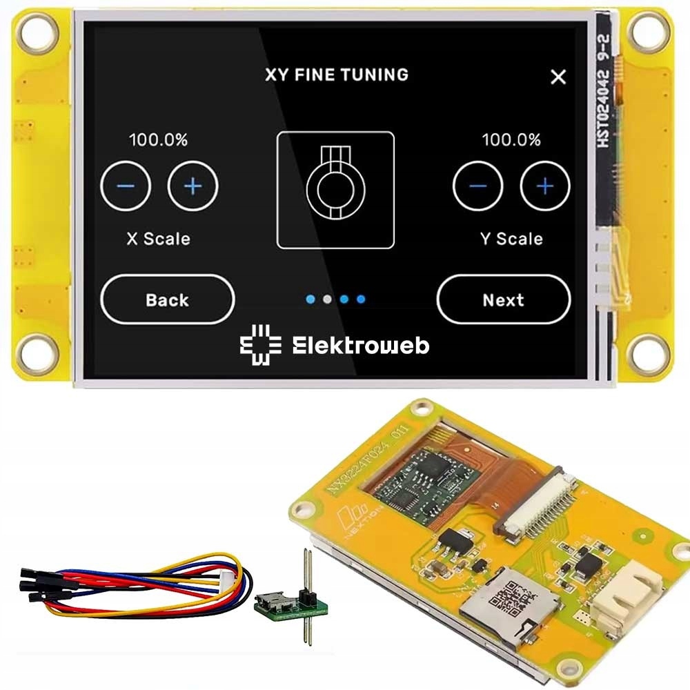 Dotykový LCD displej NX3224F024 Nextion Hmi 2.4" 320x240 odporový