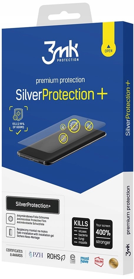 Folia antybakteryjna 3mk SilverProtection+ na Motorola Moto Edge 50 Ultra