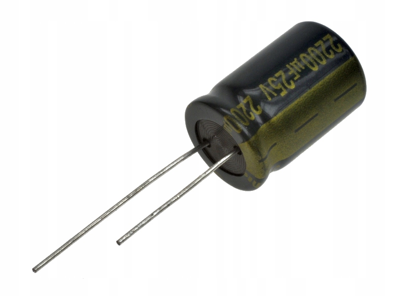KONDENSATOR elektrolityczny 2200uF 25V 20% Jamicon