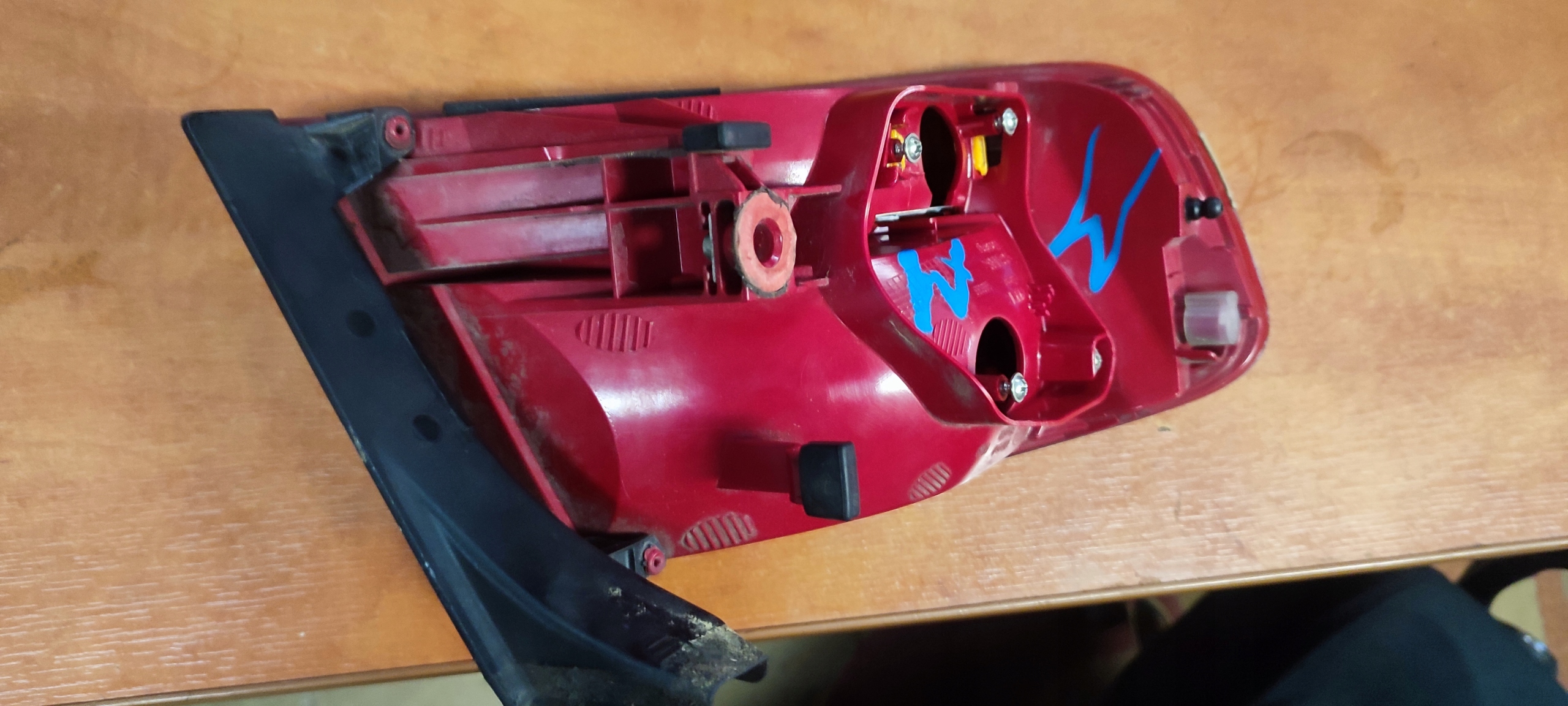 light right rear part right rear audi a4 b8 sedan